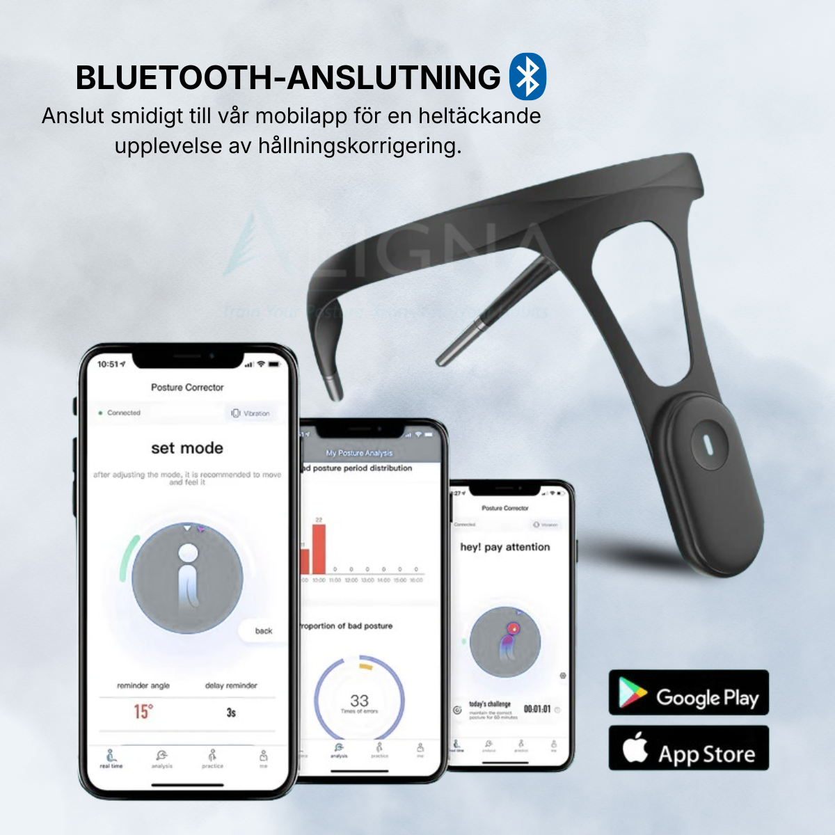 Aligna - Smart hållningskorrigering